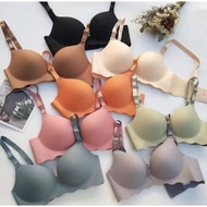 3PCS BH SEAMLESS ROBOT AA01/ 7812 PREMIUM FOAM PORE MATERIAL UK 34-40 HOOKS 3 BRA SEAMLESS PUSH UP N