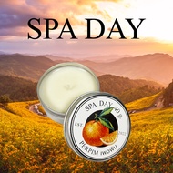 PerPim เทียนหอม ไขถั่วเหลือง กลิ่น Spa Day ไซส์เล็ก 40 กรัม [ Scented Candle SoyWax 100% ]