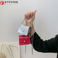 CHINK Crossbody Bags, Mini Simplicity Shoulder Bag, Cute Versatile Chain PU Handbag Lipstick