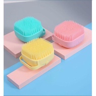 Shower brush portable Silicone Shower brush Dispenser 005