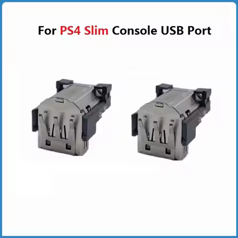 2Pcs Original For PS4 Slim USB Port Interface For Sony Playstation 4 Slim CHU-2000 Host Game Console