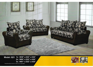 Stella Luna Fully Fabric 2+3 Seater Sofa Lounge Chair Relax Sofa Floral Design Flowers L1770MM X W76