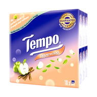 Tempo四層迷你便攜紙巾 蘋果木味(applewood)  (1袋共18包)#7024510297 4-ply Mini Pocket Tissue #新舊包裝隨機發貨