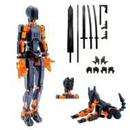 Starnearby T13 Action Figure Set 3D Printed Multi Jointed Movable Titan Nova 13 Action Figures Deskt