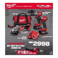 **LIMITED EDITION**Milwaukee M18 FUEL 5 UNITS Limited Edition Combo Cordless Set