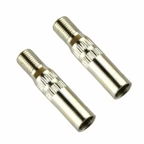 2 Pcs Car Valve Cap Stem Extensions Vehicle Bike Motorcycle Brass Tire Tyre Valve Extension Cap 39mm
