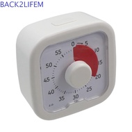 BACK2LIFEM Countdown Timer, 60-Minute Silent Visual Timer, Multi functional Loud Stopwatch Alarm Clo