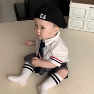 Toddler Summer Clothes Boy Baby One Year Old Clothes Handsome Small Suit Birthday Dress Ruffian Hand