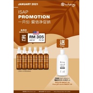 (Original) Inchaway ISAP [Refill Pack 1 x 450ml + 6 x 100 Spray] Silver Aloe Protection Hand Sanitiz