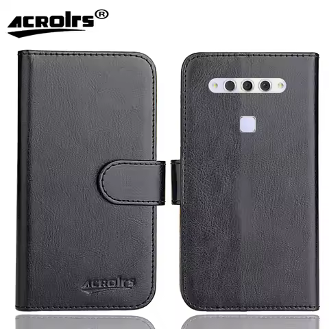 For TCL 10 10L 403 Ion X PLEX 5G Case Fashion Flip Retro Luxury Wallet Multi-Function Leather Cover 