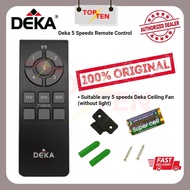 Deka Original Remote Control D3 D4 D5 DN R3/R4 Ceiling Fan Remote K9/F5P/F54P/XR10/XR11/F5X/F5N/P5S 