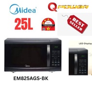 Midea 20L /25L / 30L  Digital LED Display Microwave Oven With Defrost Function EM825AGS-BK