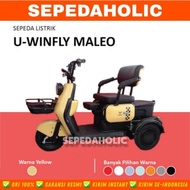 [✅Original] Sepeda Motor Listrik Uwinfly Maleo Roda 3 Tiga 500 Watt