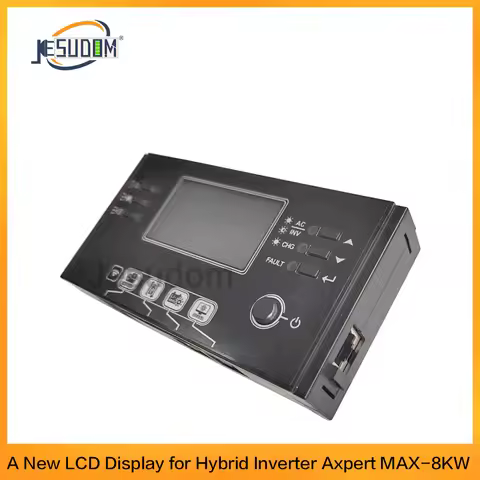 A New LCD Display for Hybrid Inverter Axpert MAX-8KW 11KW