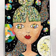 訂製繪畫 水瓶小姐－小宇宙的月光舞步 6