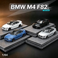 DAP Model 1/64 BMW M4 F82 Diecast Car Model Alloy Simulation Collection Toy Gift For Boys#peetyeee