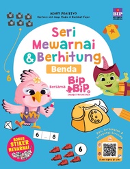 Buku Seri Mewarnai dan Berhitung: Benda Bersama Bip Bip dan Sahabat Nusantara