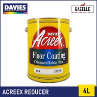 ๑❐❖Davies Acreex Rubberized Floor Paint Reducer - 4L