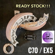 EX5 / C70 / CG125/ GN5 BRAKE SHOE WITH SPRING-IMPORTED HIGH QUALITY-