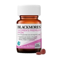 BLACKMORES - 女士優質鐵質補充品30片送綠十字醫用消毒搓手液 (殺菌99.9%) [平行進口]