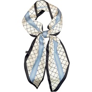 Kcctoo 59 Inches (About 149.9cm) Mulberry Silk Head Scarf Women Fashion Square Neck Satin Scarf Hair