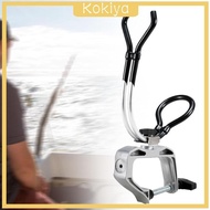 [Kokiya] Fishing Rod Rack 360 Degree Adjustable Boat Kayak Fishing Rod Holder Rail Mount Kayak Canoe Accessories for Fishing Rod