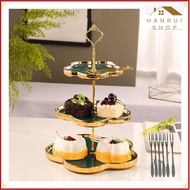Deco Fruit Plate Three-Stage Cake Stand ️Hanrui Shop ️
