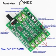 H&Z Hard Drive Motor 3/4 Wire 7V-12V Brushless Motor Driver Controller Board With Reverse Voltage Ov