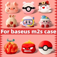 For baseus m2s Shockproof Headphone Case Cover  baseus m2sShockproof Silicone Cover