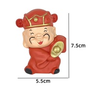 Money Fortune Ingot God of Wealth Cake Decoration Ornaments Dessert Baking Dress Up Fortune Continuo