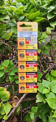 Vỉ 5 viên pin đồng hồ SR721SW Maxell PRO 1.55V SR 721 / 362 / SR721 - Made in Japan