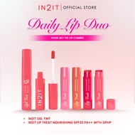 IN2IT Daily Lip Duo - Gel Tint Lip + Lip Treat Nourishing Lip Balm (BDLD)