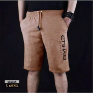 Distro Etihad Men's Shorts Sweatpants Thick Fleece Material