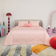 JUBILY ชุดผ้าปูที่นอนและปลอกหมอนหนุน (ไม่รวมผ้านวมสำเร็จ) 6 ฟุต KING 5 ฟุต QUEEN และ 3.5 ฟุต SINGLE