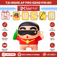 LazMall Chính Hãng Tai Nghe Bluetooth ANC Pro.2 Bass Cực Căng Chống Ồn Định Vị Google Map Đổi Tên Cả