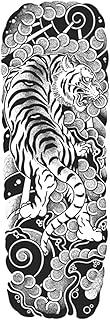 Best Friend Tattoos,Japanese Style Tiger,Tiger Tattoos,Real Tattoo Look,Lasts 1-2 Weeks,Resilience,W