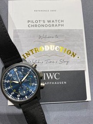 Iwc pilot chronograph blue angels edition iw389008 Portuguese portofino Ingenieur aquatimer
