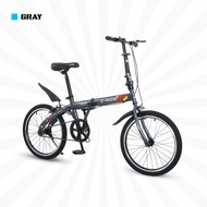 E-RIDE FOLDING BIKE 20" INCH / BASIKAL LIPAT 20" INCH MURAH / SESUAI UNTUK 8 TAHUN KEATAS