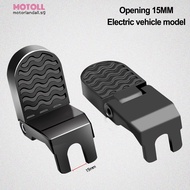 [MOTOLL] 2× ebike Motorcycle Electric bike Folding Rear Passenger Footrest Pedal Pegs【Ready Stock】