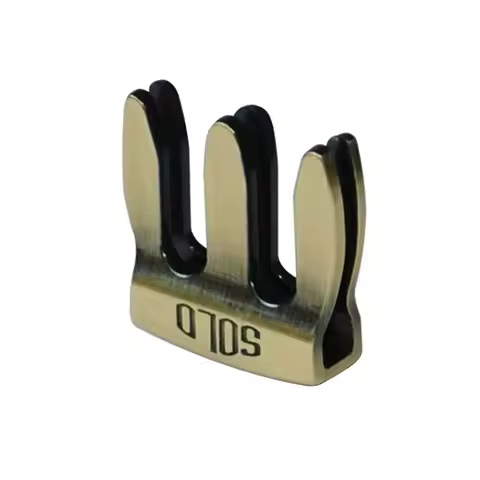 Violin Accessories Metal Violin Mute Easy to Carry Sturdy Violin Muffler Gold/Silver Portable 4 Pron