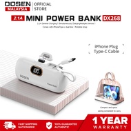 DOSEN Original Power banks Mini 6000mah 8000mAh iPhone/Type-c output Support for multiple devices Po