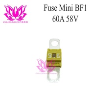 Small Fuse 60A 58V DC Type BF1 For Forklift PEC Brand