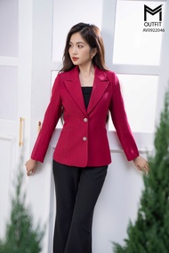 ÁO VEST HAI CÚC cao cấp Mmoutfit