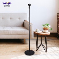 [Simhoa] Floor Mic Stand Professional Mic Arm Support for Singing Live Meetings