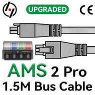 For Bambu Lab Ams/ams 2 Pro/ams Ht 1.5m 6-pin Bus Cable For X1/p1/h2d Series 3d Printer