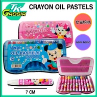 Oil pastel crayons/12 color crayons/oil pastel crayons/colored crayons