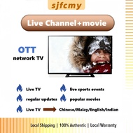Exclusive permanent free live channels and regular updates of movies