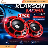 Supertone 12V 110dB 430Hz Car Horn 2 PCS - Loud, Durable, Universal Sound