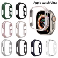 For Apple Watch Ultra 49mm Smart Watch Screen Hollow Protective Case 49mm Smartwatch Protection Cover Drop-resistant Case Accessories