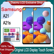 Original Samsung Galaxy A21 A21s LCD Display Touch Screen Replacement